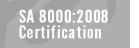 SA 8000:2008 Certification